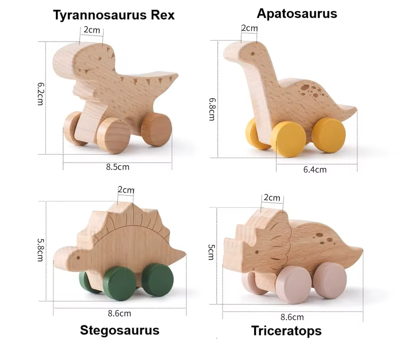 Holzspielzeug Dinosaurier