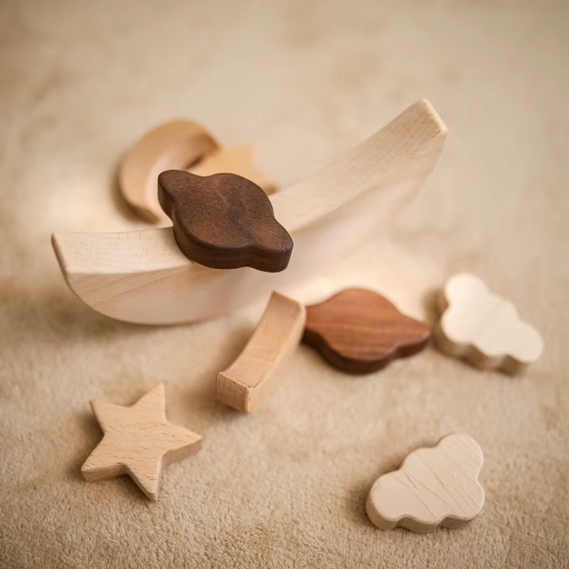 Montessori Schiff Aktivitätswürfel