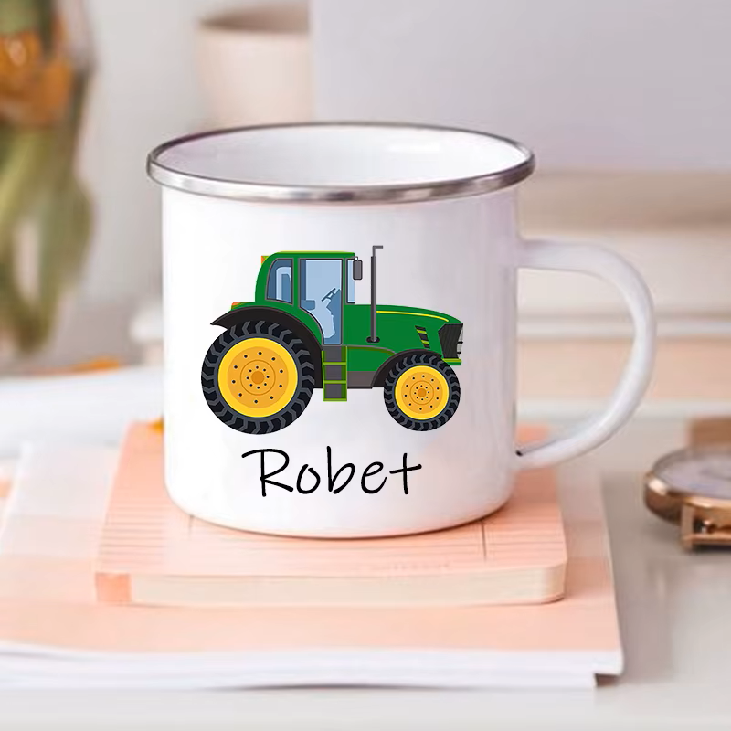 Personalisiert Tasse mit Fahrzeugen