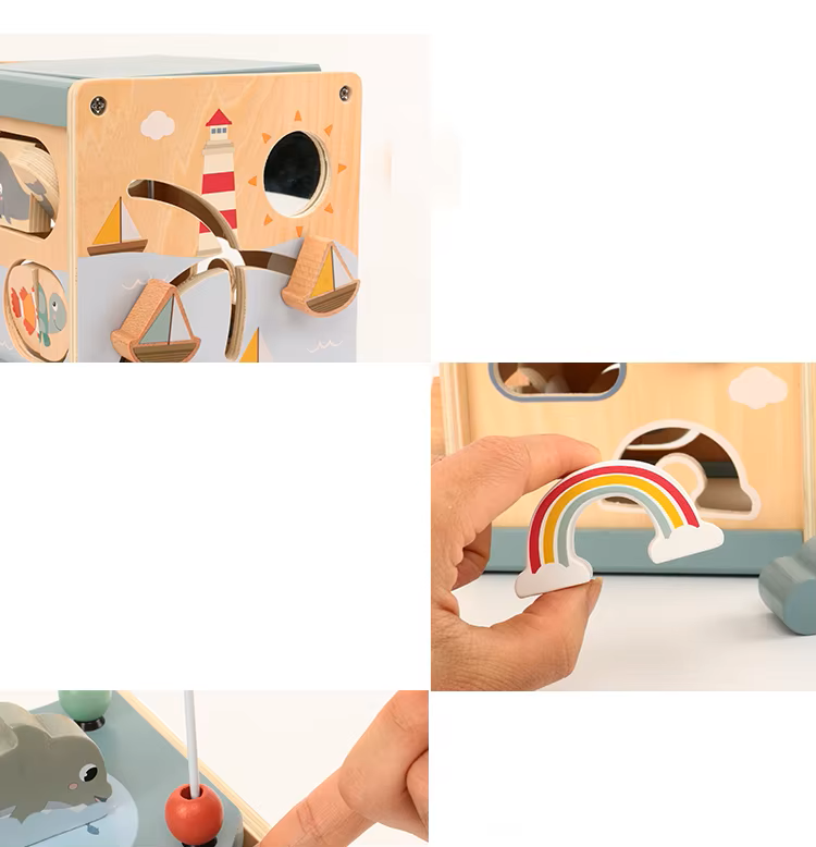 Montessori Meeresfreunde Aktivitätswürfel