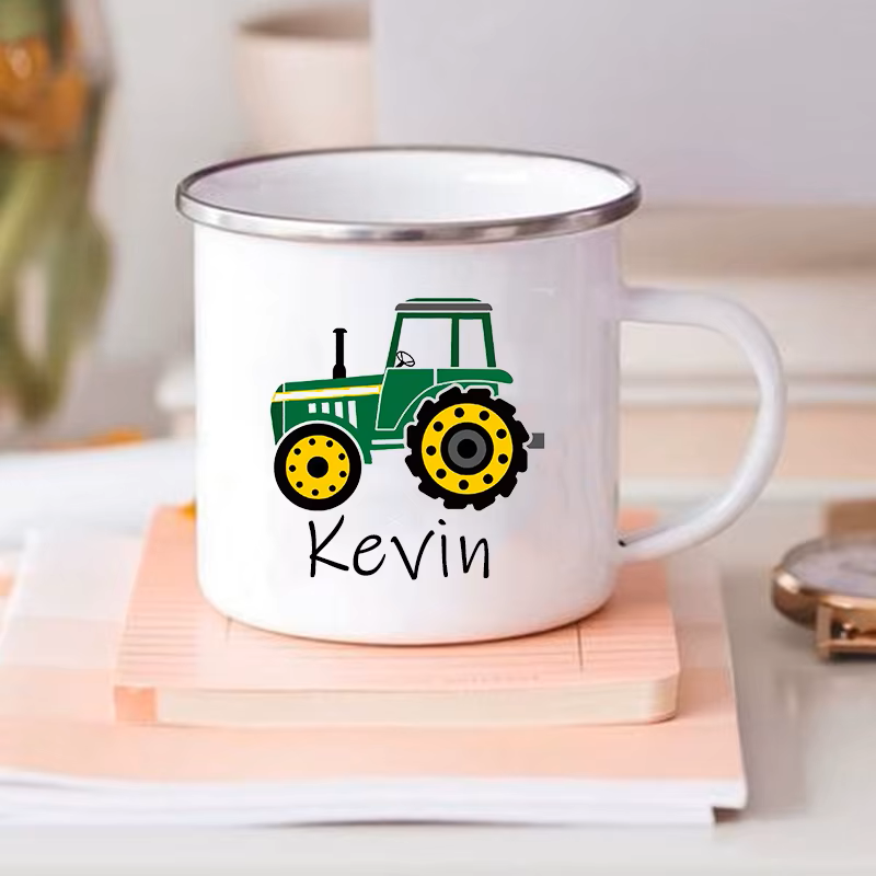 Personalisiert Tasse mit Fahrzeugen