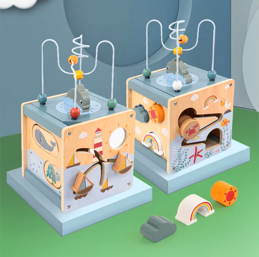 Montessori Meeresfreunde Aktivitätswürfel