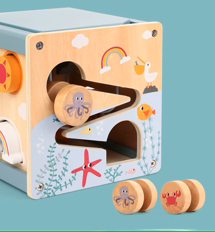 Montessori Meeresfreunde Aktivitätswürfel